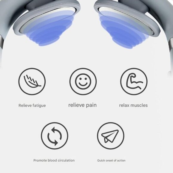 Pulse Vibration Kneading Neck Cervical Massager Electric Neck Protector - Picture 15 of 15